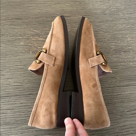 Bibi Lou tan suede bit loafer size 37 - Picture 6 of 9